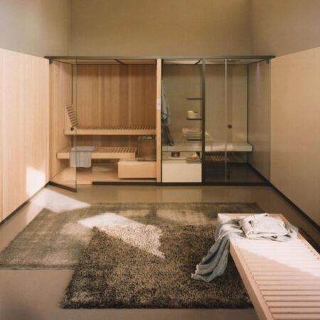 El sistema que aúna sauna, baño turco y ducha de Effegibi ya disponible en Barcelona