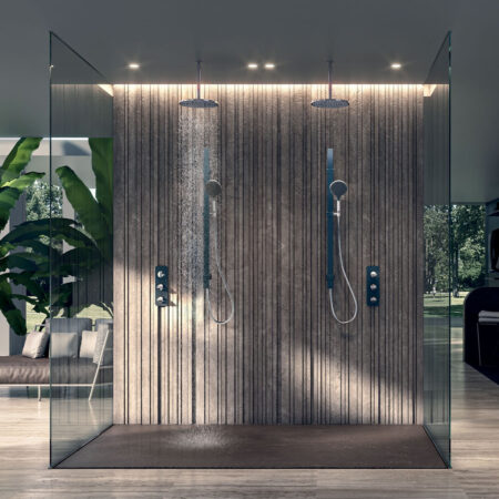 Equipamiento para baño que se integra a la perfección en cualquier espacio contemporáneo y minimalista