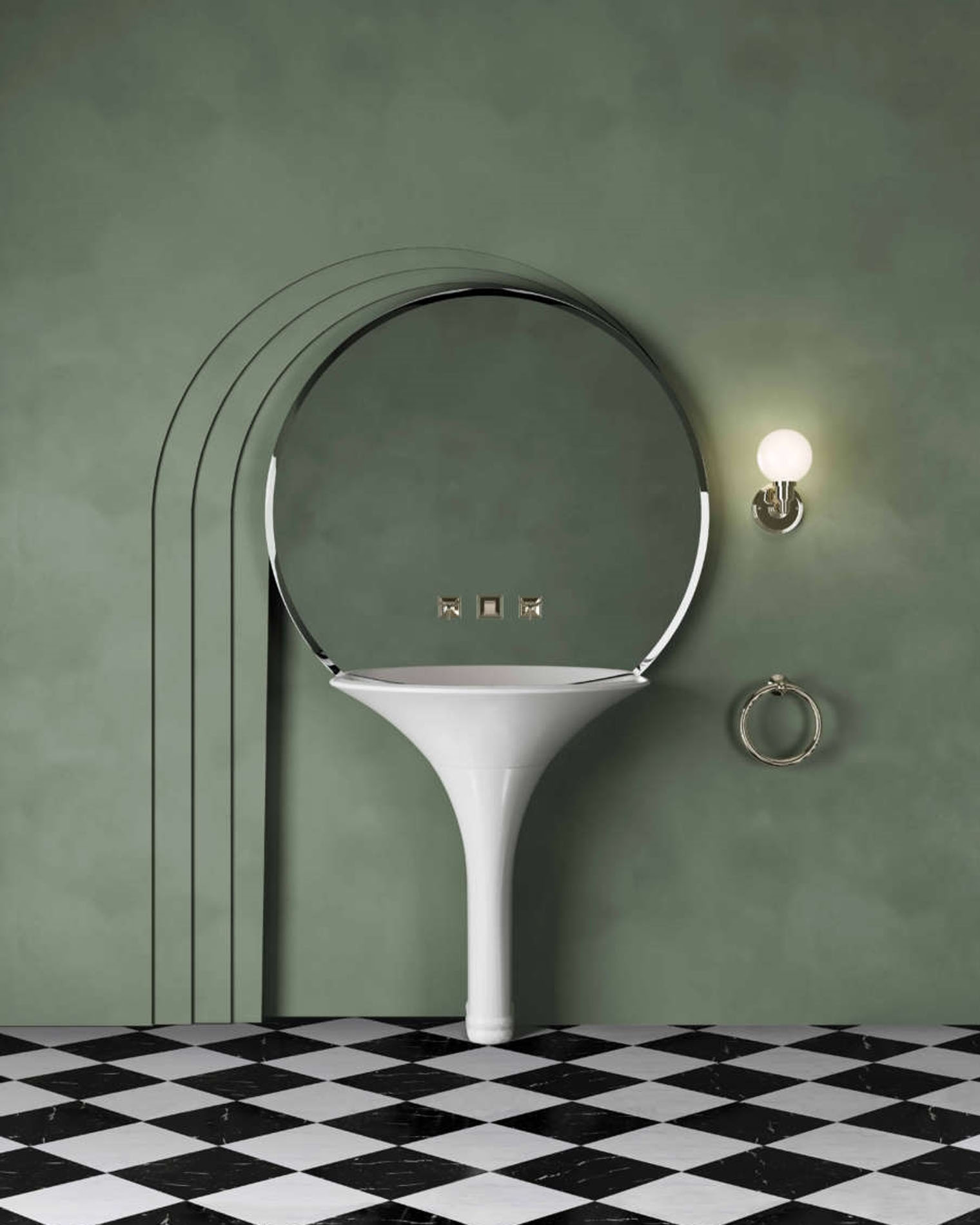 Colección de baños de diseño "Kalos" de la firma Devon&Devon