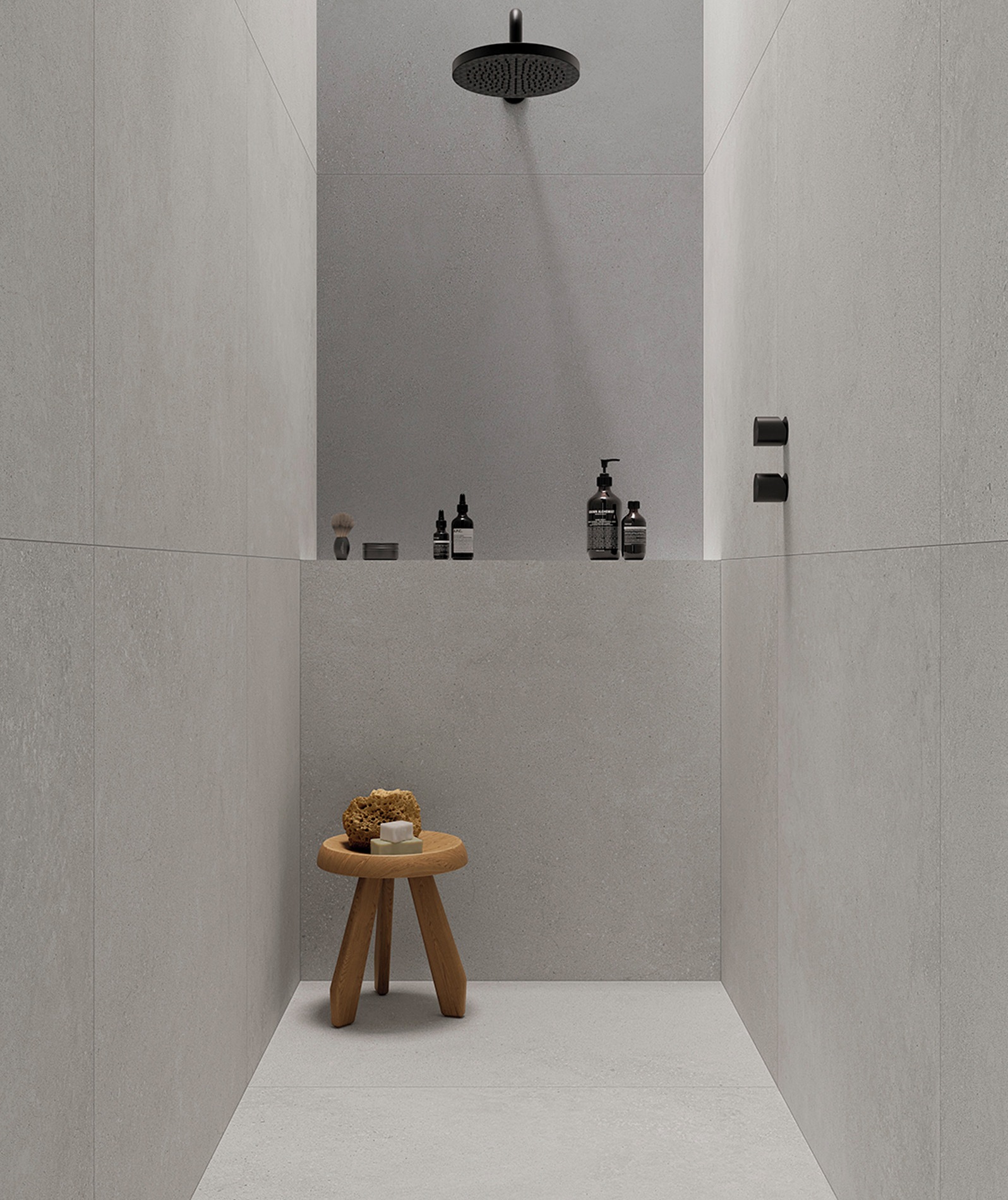 Pavimentos y revestimientos minimalistas inspirados en NOORD